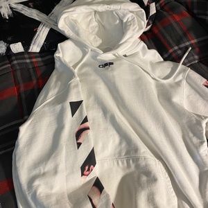 Off-White Caravaggio Arrows  Hoodie White/Multicolor
